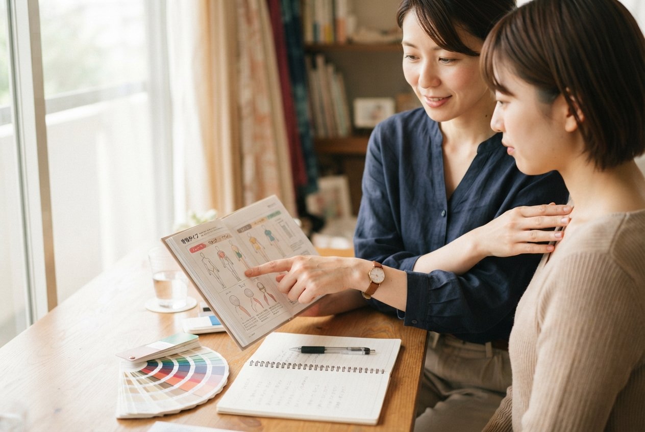 骨格診断 7タイプのイメージ